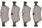 Front Pads A1644202220, fits Mercedes-Benz 1989 Onwards